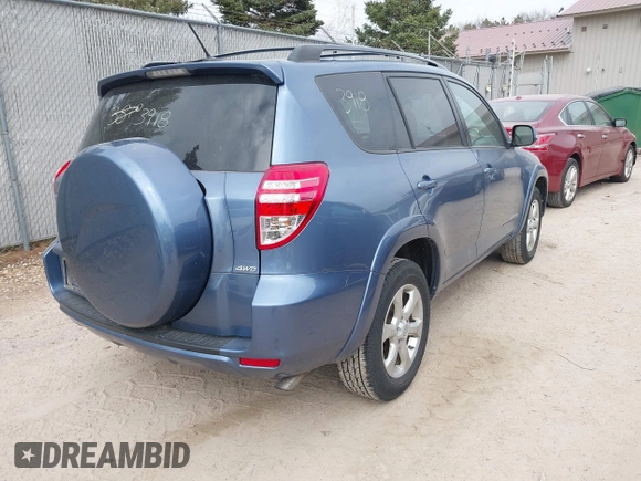 2010 Toyota RAV4 Limited with VIN 2T3DK4DV4AW035002, listed as a IAAI auction lot 42143918 with 190,568 mi miles and . Bid and sale history available at DreamBid. Image 4.