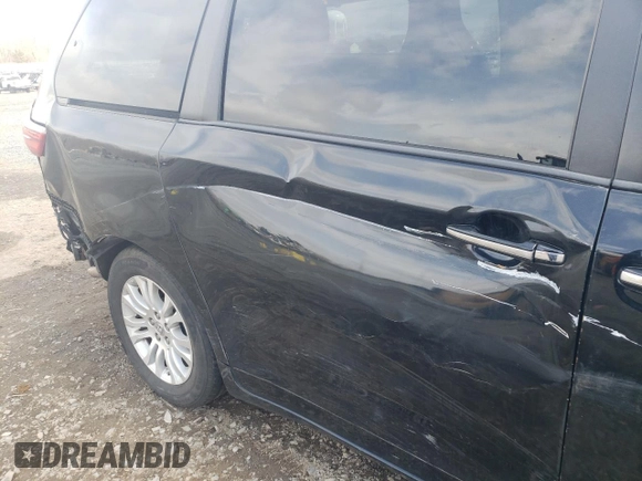 2016 Toyota Sienna XLE with VIN 5TDYK3DC8GS706188, listed as a Copart auction lot 51082515 with 102,555 mi miles and Salvage Title. Bid and sale history available at carsss.com. Image 10.