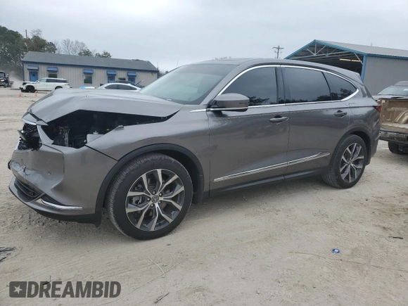 2022 Acura MDX Technology z VIN 5J8YD9H44NL006667, wystawiony jako Copart lot #44532135 z przebiegiem 59 442 mil mil oraz Nie do naprawy • Non repairable. Historia ofert i sprzedaży dostępna na DreamBid. Obrazek 1.