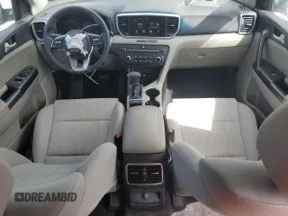 2020 Kia Sportage LX with VIN KNDPM3AC1L7780907, listed as a Copart auction lot 49606625 with 52,416 mi miles and Salvage Title. Bid and sale history available at carsss.com. Image 8.
