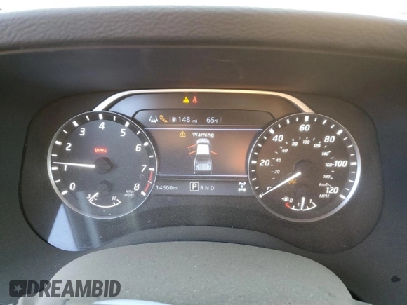 2023 Nissan Frontier SV with VIN 1N6ED1EK6PN614006, listed as a Copart auction lot 77823854 with 14,500 mi miles and Salvage Title. Bid and sale history available at carsss.com. Image 9.