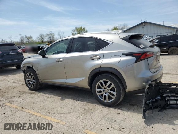 2016 Lexus NX 200t with VIN JTJBARBZ3G2069590, listed as a Copart auction lot 53570075 with 133,697 mi miles and Salvage Title. Bid and sale history available at DreamBid. Image 2.