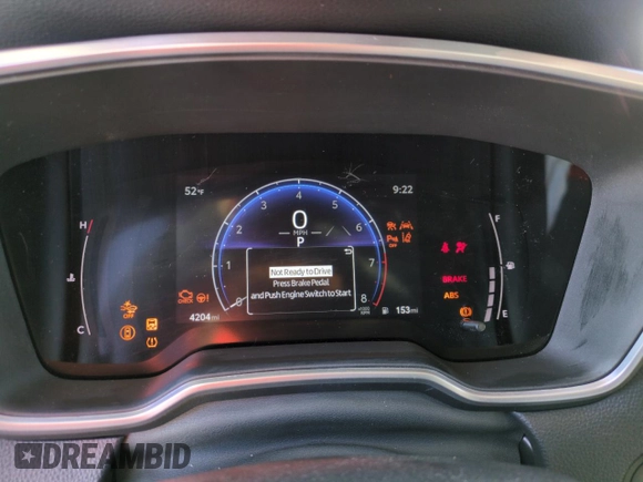 2024 Toyota Corolla Cross XLE with VIN 7MUDAABG4RV112959, listed as a Copart auction lot 50553405 with 4,204 mi miles and Salvage title. Bid and sale history available at DreamBid. Image 9.