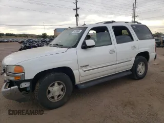 2003 GMC Yukon SLE with VIN 1GKEK13T43R205384, listed as a Copart auction lot 76916664 with 258,551 mi miles and Salvage Title. Bid and sale history available at carsss.com. Image 1.