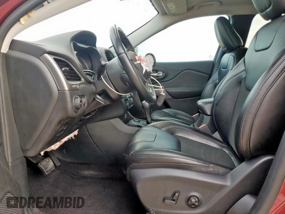 2019 Jeep Cherokee Latitude Plus with VIN 1C4PJLLB8KD176655, listed as a Copart auction lot 63762115 with 111,973 mi miles and Salvage title. Bid and sale history available at DreamBid. Image 7.