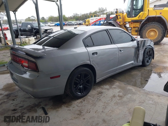2013 Dodge Charger RT with VIN 2C3CDXCTODH597804, listed as a IAAI auction lot 41654850 with 130,308 mi miles. Bid and sale history available at carsss.com. Image 4.