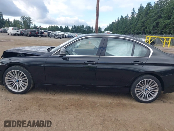 2013 BMW 3 Series 328i with VIN WBA3A5C57DF350448, listed as a IAAI auction lot 42538887 with 90,829 mi miles and . Bid and sale history available at DreamBid. Image 14.