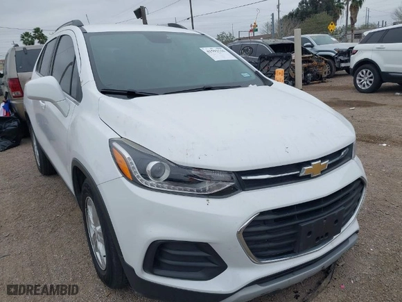 2020 Chevrolet Trax LT with VIN 3GNCJLSB9LL338988, listed as a IAAI auction lot 41592516 with 40,422 mi miles. Bid and sale history available at carsss.com. Image 1.