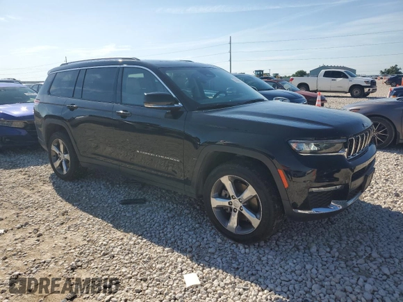 2021 Jeep Grand Cherokee Limited z VIN 1C4RJKBG4M8148511, wystawiony jako Copart lot #55332045 z przebiegiem 83 909 mil mil oraz Czysty tytuł • Clean title. Historia ofert i sprzedaży dostępna na DreamBid. Obrazek 4.