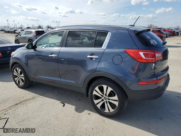 2011 Kia Sportage EX with VIN KNDPC3A26B7013580, listed as a Copart auction lot 50521635 with 79,424 mi miles and Salvage Title. Bid and sale history available at carsss.com. Image 2.