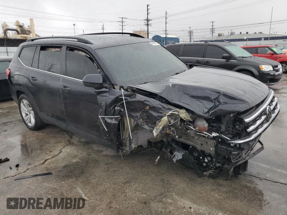 2023 Volkswagen Atlas SE with VIN 1V2JR2CA5PC539098, listed as a Copart auction lot 45048755 with Not provided miles and Salvage title. Bid and sale history available at DreamBid. Image 4.