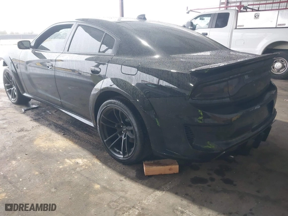 2022 Dodge Charger SRT Hellcat Widebody with VIN 2C3CDXL95NH105998, listed as a IAAI auction lot 41488928 with 1 mi miles. Bid and sale history available at carsss.com. Image 3.