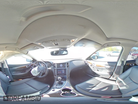 2019 Infiniti Q50 Luxe с VIN JN1EV7AP4KM516906, выставлен на аукционе Copart как лот 53291835 с пробегом 95 379 миль миль и Списание • Salvage title. История ставок и продаж доступна на DreamBid. Изображение 13.