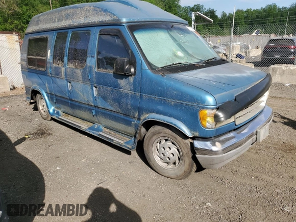 1994 Ford Econoline Cargo with VIN 1FDEE14NXRHA10337, listed as a Copart auction lot 55413265 with Not Provided miles and Salvage Title. Bid and sale history available at carsss.com. Image 4.