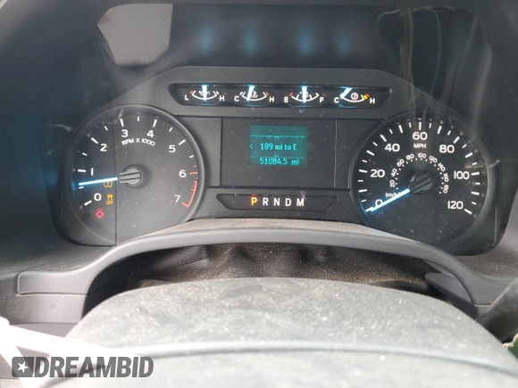 2020 Ford F-150 XL with VIN 1FTMF1C58LKE10017, listed as a Copart auction lot 56325195 with 51,084 mi miles and Salvage title. Bid and sale history available at DreamBid. Image 9.
