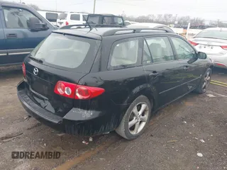 2005 Mazda 6 Sport S with VIN 1YVHP82D655M62144, listed as a IAAI auction lot 41495413 with 215,394 mi miles and . Bid and sale history available at DreamBid. Image 4.