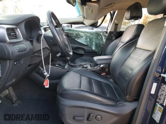2016 Kia Sorento EX with VIN 5XYPH4A13GG029809, listed as a Copart auction lot 77331854 with 108,989 mi miles and Non Repairable. Bid and sale history available at DreamBid. Image 7.