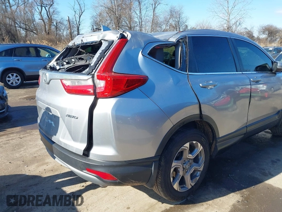 2018 Honda CR-V EX-L with VIN 2HKRW2H81JH658376, listed as a IAAI auction lot 41623188 with 89,603 mi miles. Bid and sale history available at carsss.com. Image 6.