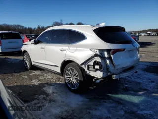 2023 Acura MDX w/Advance Package with VIN 5J8YE1H88PL031902, listed as a Copart auction lot 41879945 with 33,653 mi miles and Salvage Title. Bid and sale history available at carsss.com. Image 2.