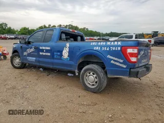 2023 Ford F-150 XL z VIN 1FTEX1C56PKF09894, wystawiony jako Copart lot #60458395 z przebiegiem 65 615 mil mil oraz Szkoda całkowita • Salvage title. Historia ofert i sprzedaży dostępna na DreamBid. Obrazek 2.