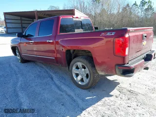 2017 Chevrolet Silverado 1500 LTZ with VIN 3GCUKSEC6HG182143, listed as a IAAI auction lot 41596135 with 169,120 mi miles. Bid and sale history available at carsss.com. Image 3.