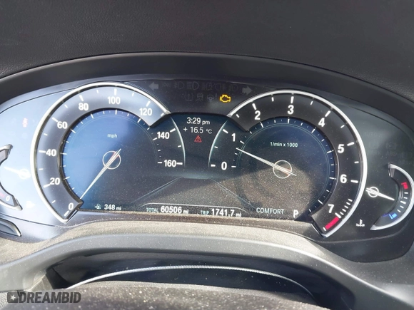 2019 BMW X3 xDrive30i with VIN 5UXTR9C56KLP93626, listed as a IAAI auction lot 41709343 with 60,506 mi miles. Bid and sale history available at carsss.com. Image 7.