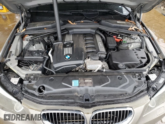 2010 BMW 5 Series 528i with VIN WBANU5C55AC364247, listed as a Copart auction lot 44917025 with 179,122 mi miles and Salvage Title. Bid and sale history available at carsss.com. Image 11.