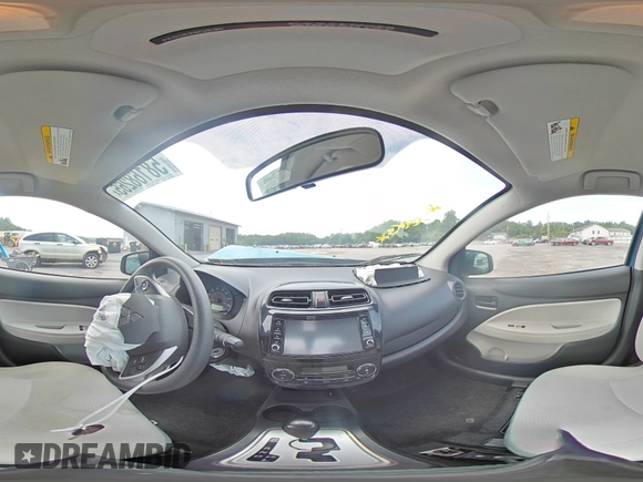 2020 Mitsubishi Mirage ES with VIN ML32F3FJ4LHF13028, listed as a Copart auction lot 58168265 with 135,950 mi miles and Salvage title. Bid and sale history available at DreamBid. Image 15.