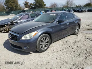 2011 Infiniti M37 with VIN JN1BY1AP0BM325765, listed as a Copart auction lot 48518665 with 126,792 mi miles and Salvage Title. Bid and sale history available at carsss.com. Image 1.