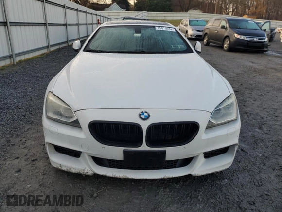2013 BMW 6 Series 650i xDrive with VIN WBA6B4C57DD098510, listed as a Copart auction lot 85079634 with 98,421 mi miles and Clean Title. Bid and sale history available at carsss.com. Image 5.