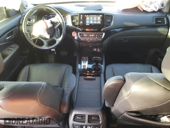 2021 Honda Pilot Touring 8-Passenger with VIN 5FNYF5H94MB039974, listed as a Copart auction lot 82654964 with 54,048 mi miles and Salvage Title. Bid and sale history available at DreamBid. Image 8.