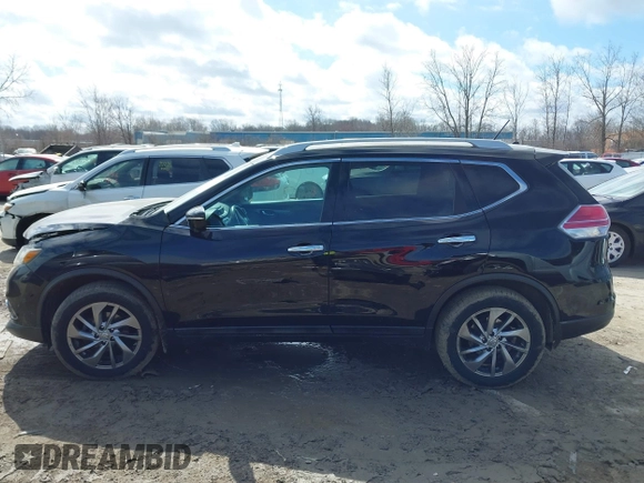 2015 Nissan Rogue SL with VIN 5N1AT2MV6FC787987, listed as a IAAI auction lot 41888650 with 140,600 mi miles. Bid and sale history available at carsss.com. Image 14.