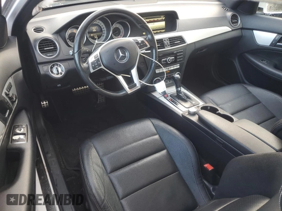 2015 Mercedes-Benz C 250 with VIN WDDGJ4HB6FG433210, listed as a Copart auction lot 49184935 with 84,864 mi miles and Salvage Title. Bid and sale history available at carsss.com. Image 8.