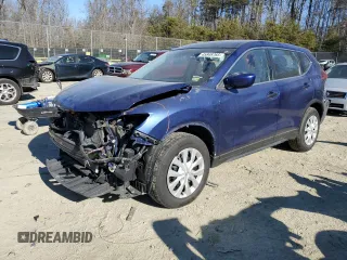 2020 Nissan Rogue S with VIN JN8AT2MT7LW010798, listed as a Copart auction lot 45848765 with 104,395 mi miles and Salvage Title. Bid and sale history available at carsss.com. Image 1.
