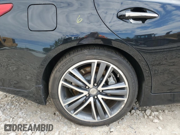 2015 Infiniti Q50 Premium с VIN JN1BV7AR6FM406899, выставлен на аукционе Copart как лот 57486625 с пробегом 222 030 миль миль и Списание • Salvage title. История ставок и продаж доступна на DreamBid. Изображение 12.