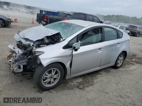 2011 Toyota Prius I with VIN JTDKN3DU8B1362843, listed as a Copart auction lot 53644334 with Not Provided miles and Salvage Title. Bid and sale history available at DreamBid. Image 1.