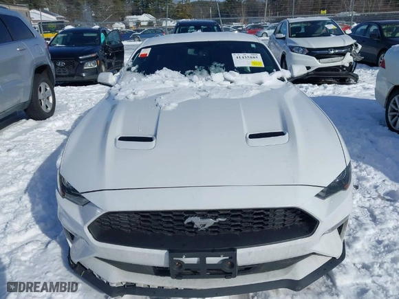 2020 Ford Mustang EcoBoost with VIN 1FA6P8TH8L5139070, listed as a IAAI auction lot 41435885 with 57,929 mi miles. Bid and sale history available at carsss.com. Image 11.