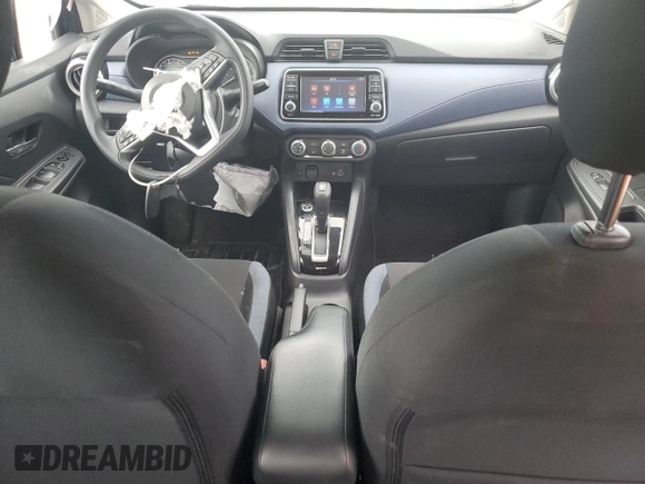 2023 Nissan Versa SV with VIN 3N1CN8EV2PL827659, listed as a Copart auction lot 55775185 with 48,024 mi miles and Salvage title. Bid and sale history available at DreamBid. Image 8.