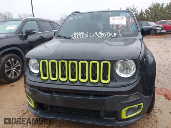 2018 Jeep Renegade Latitude z VIN ZACCJABB2JPJ36508, wystawiony jako IAAI lot #41571789 z przebiegiem 119 128 mil mil oraz . Historia ofert i sprzedaży dostępna na DreamBid. Obrazek 11.
