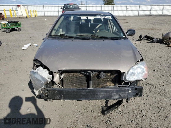 2008 Toyota Corolla CE with VIN 1NXBR32E48Z982656, listed as a Copart auction lot 53990415 with 47,998 mi miles and Salvage Title. Bid and sale history available at DreamBid. Image 5.