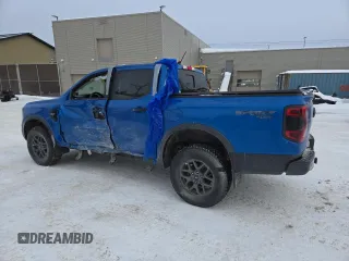 2024 Ford Ranger XLT with VIN 1FTER4HH7RLE11081, listed as a Copart auction lot 43806865 with 17,921 mi miles and Salvage Title. Bid and sale history available at DreamBid. Image 2.