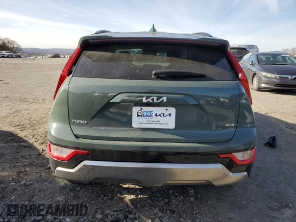 2024 Kia Niro EX Touring with VIN KNDCR3LE7R5122334, listed as a Copart auction lot 88068165 with 11,738 mi miles and Salvage Title. Bid and sale history available at carsss.com. Image 6.