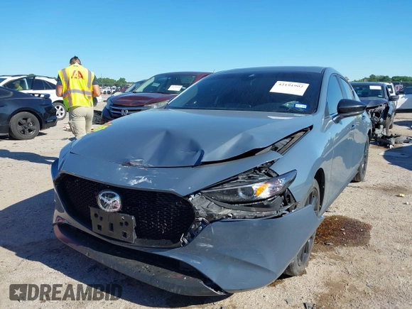 2023 Mazda 3 S Carbon Edition with VIN JM1BPBLM8P1611106, listed as a IAAI auction lot 42191902 with 37,244 mi miles and . Bid and sale history available at DreamBid. Image 17.