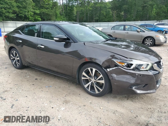 2016 Nissan Maxima S with VIN 1N4AA6AP2GC419711, listed as a Copart auction lot 59930825 with 80,598 mi miles and Salvage title. Bid and sale history available at DreamBid. Image 4.