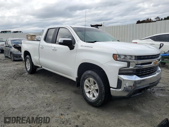 2020 Chevrolet Silverado 1500 LT with VIN 1GCRYDED9LZ192893, listed as a Copart auction lot 81603684 with 98,848 mi miles and Salvage Title. Bid and sale history available at carsss.com. Image 4.