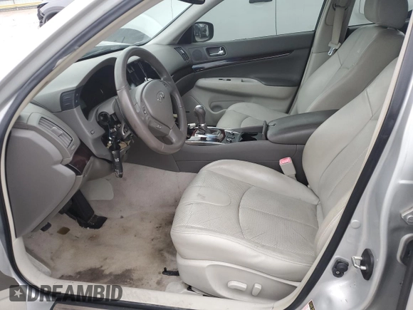 2010 Infiniti G37 x with VIN JN1CV6AR7AM252839, listed as a Copart auction lot 82555754 with 123,426 mi miles and Salvage Title. Bid and sale history available at DreamBid. Image 7.