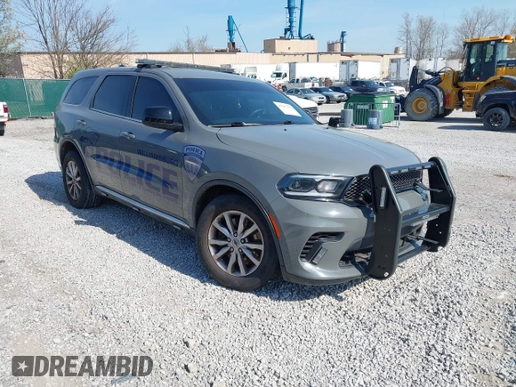 2023 Dodge Durango Pursuit z VIN 1C4RDJFG3PC637835, wystawiony jako IAAI lot #41897119 z przebiegiem 16 447 mil mil oraz . Historia ofert i sprzedaży dostępna na DreamBid. Obrazek 1.