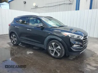 2016 Hyundai Tucson Limited z VIN KM8J33A29GU023790, wystawiony jako Copart lot #56313385 z przebiegiem 93 143 mil mil oraz Czysty tytuł • Clean title. Historia ofert i sprzedaży dostępna na DreamBid. Obrazek 4.