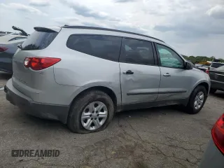 2012 Chevrolet Traverse LS with VIN 1GNKRFED3CJ248410, listed as a Copart auction lot 52760475 with 142,889 mi miles and Clean Title. Bid and sale history available at DreamBid. Image 3.