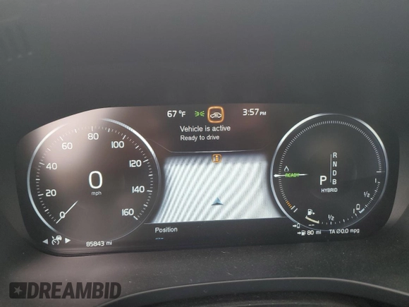 2018 Volvo XC60 Inscription with VIN LYVBR0DL9JB121990, listed as a Copart auction lot 53413314 with 85,843 mi miles. Bid and sale history available at carsss.com. Image 9.